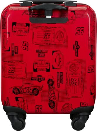 Дитяча валіза Samsonite Spinner XS 23,5 л 33x20x45 см з машинками червона