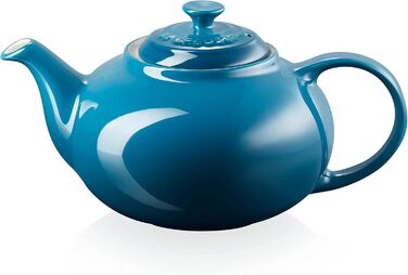 Чайник Le Creuset Klassische з кераміки, 1,3 л, для 3-4 чашок, Deep Teal