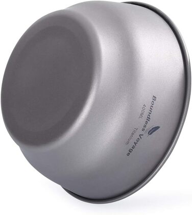 мл Титанові миски Тарілка Ультралегка одностінна миска Тарілка Посуд для кемпінгу на відкритому повітрі Кухонне начиння з сумкою для перенесення Ti1107T (Миска Ti1105T-400 мл), 800