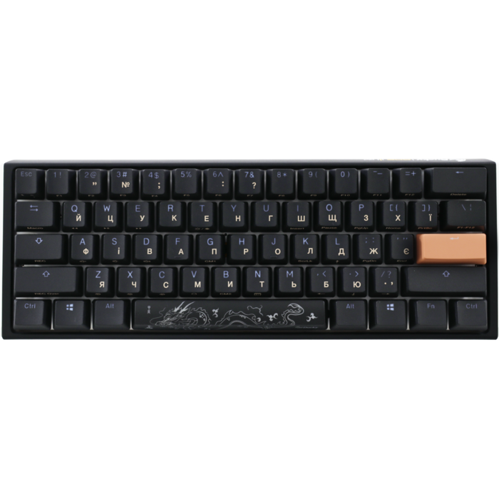 Механічна клавіатура Ducky One 3 Mini Cherry MX Brown RGB Black UA