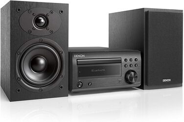 Система Denon D-M 41 Hi-Fi, 60 Вт, чорний