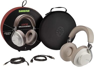 Бездротові навушники з шумозаглушенням Shure AONIC 50 (Gen 1, білий)