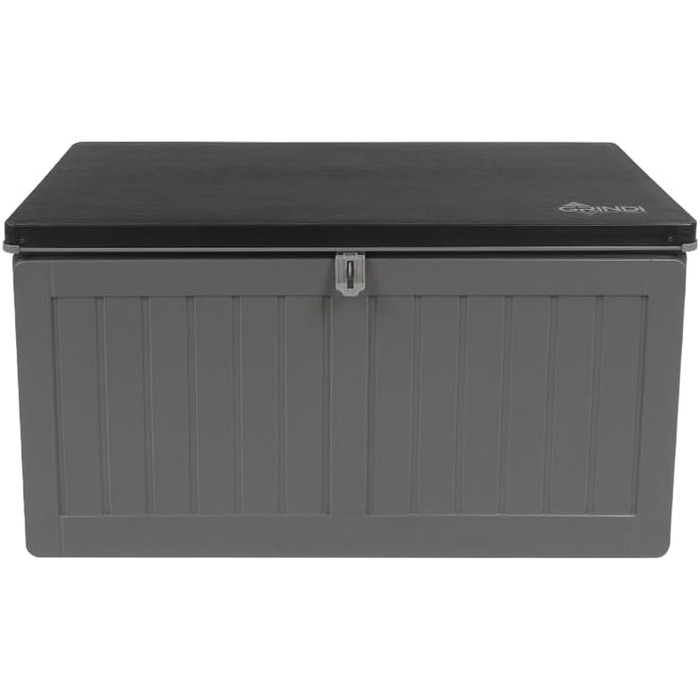 Водонепроникна садова скриня Grindi Morus 190л для подушок, інструментів, обладнання - вуличний ящик для зберігання на балкон, терасу, в сад