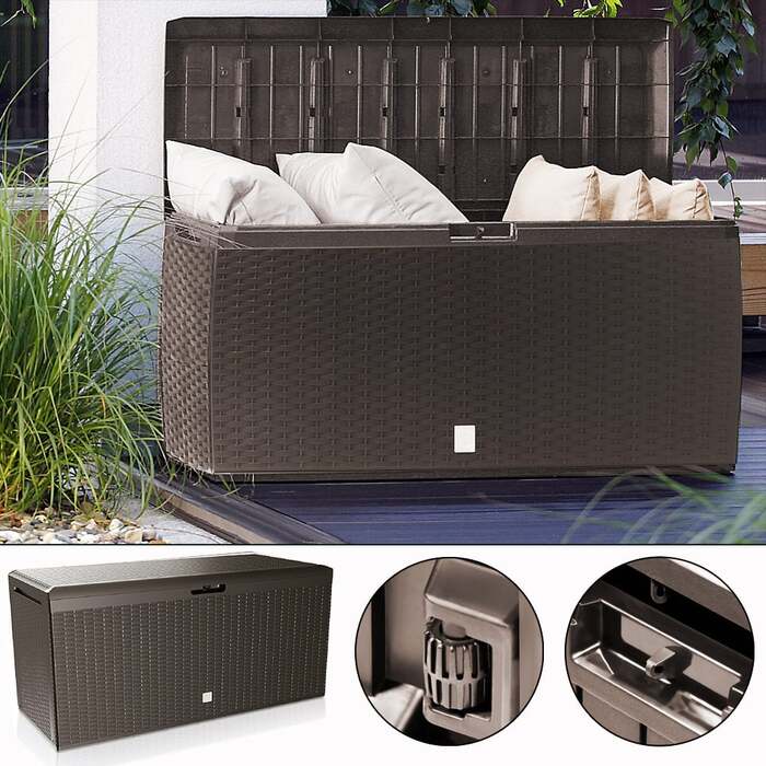 Коробка подушок Rato Plus Brown Колеса 290L