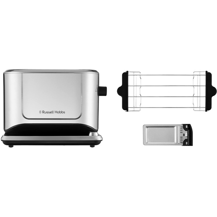 Тостер Russell Hobbs ‎26210-56 1500 Вт сріблясто-чорний