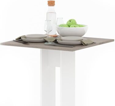 Стіл їдальний Vicco Repose, 65x65 см, Сонома