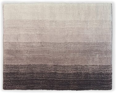 Кольоровий килимок для ванної Dyckhoff-100 органічна бавовна-1500 г / м2 - 544 662 шт. (55 x 65 см, коричневий)