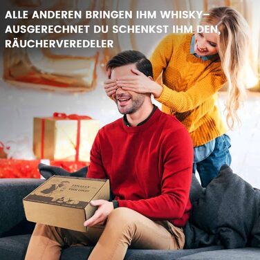 Набір для приготування віскі з димом: 6 смаків тирси, 2 склянки, форми для льоду, для віскі, бурбону, Old Fashioned, подарунок для чоловіків