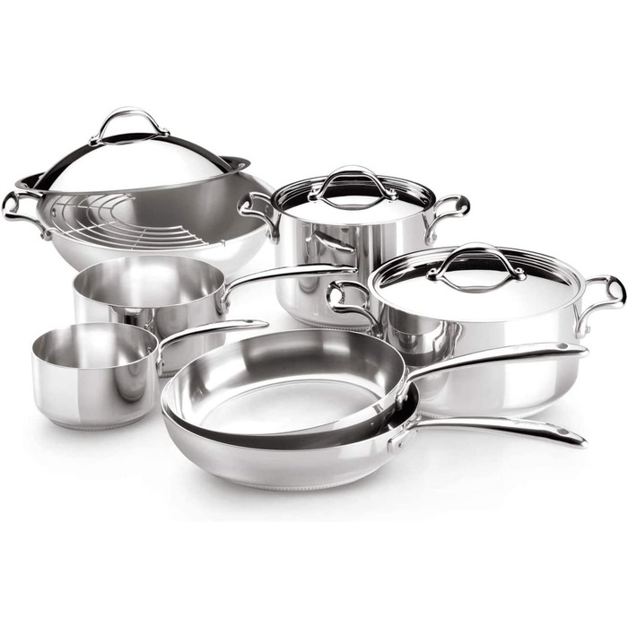 Каструля Lagostina Accademia Lagofusion без кришки 16 см, нержавіюча сталь, індукційне дно