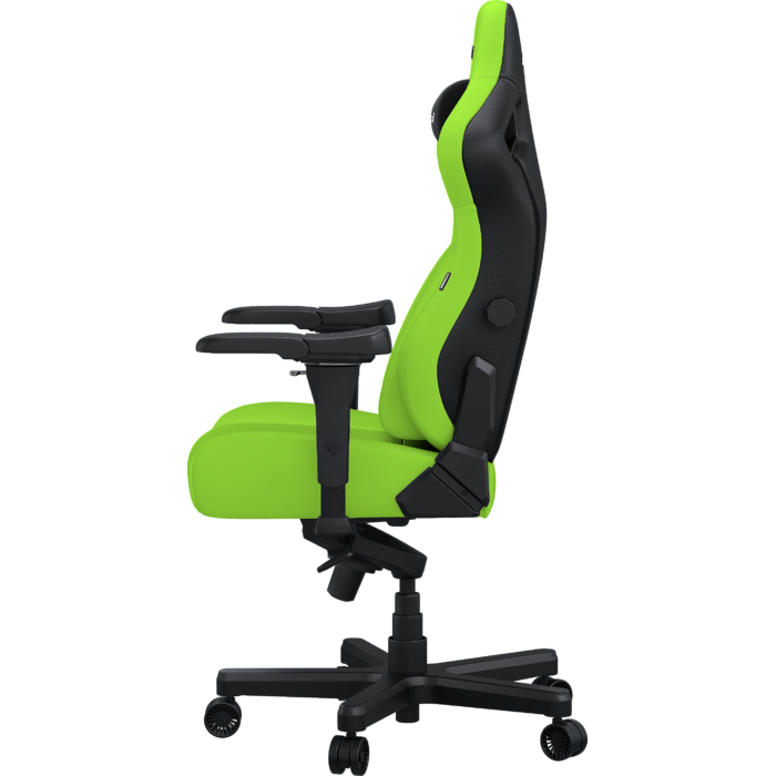 Крісло ігрове Anda Seat Kaiser 4 Cyber Green PVC Size XL