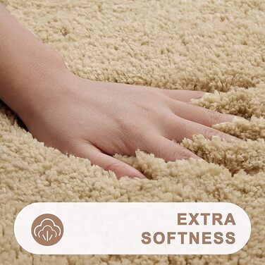 Набір килимків для ванної кімнати Homaxy, 2 шт. – неслизькі, м'які, з високим ворсом, з мікрофібри