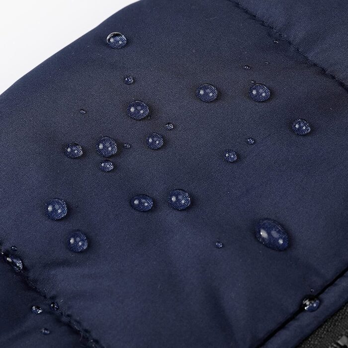 Куртки для собак Aiboria на зиму вітрозахисні водонепроникні, пальто для холодної погоди 2 в 1, Зимова тепла куртка для цуценят, жилет для маленьких собак (XL, Синій) Синій XL