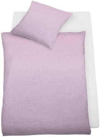 Постільна білизна Schlafgut Mako-Satin Select 398 перлинно-рожевий - 135 х 200 135х200 см 80х80 см рожевий