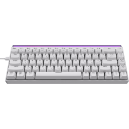 Дротова механічна клавіатура Ajazz NK68 Red switches White (NK68-R-W)