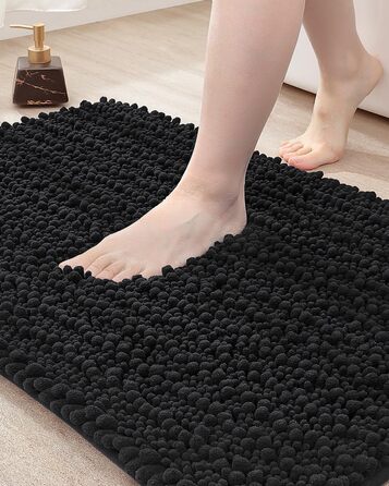 Килимок для ванної кімнати DEXI, м'який, поглинаючий, з бавовняного жакарду, антиковзний, для ванни, душу, аксесуари для ванної кімнати, декор, 50,8 x 81,3 см, оливковий