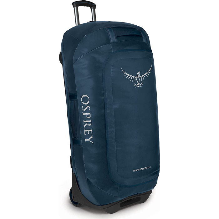 Спортивна сумка Osprey унісекс для дорослих на коліщатках 120 (Один розмір підходить всім, Venturi Blue)