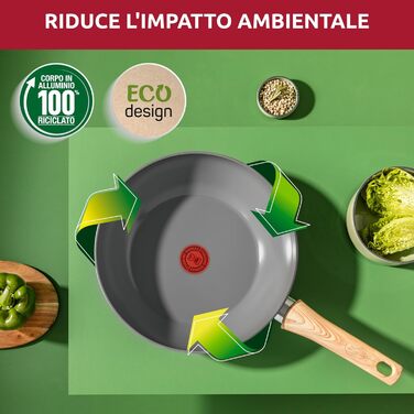 Сковорода Lagostina Vivissima 20 см з керамічним покриттям, для всіх типів плит, включаючи індукцію