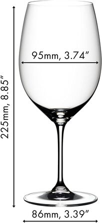 Бокал для вина RIEDEL Vinum Riesling Gran Cru 2 шт., кришталь, Бордо