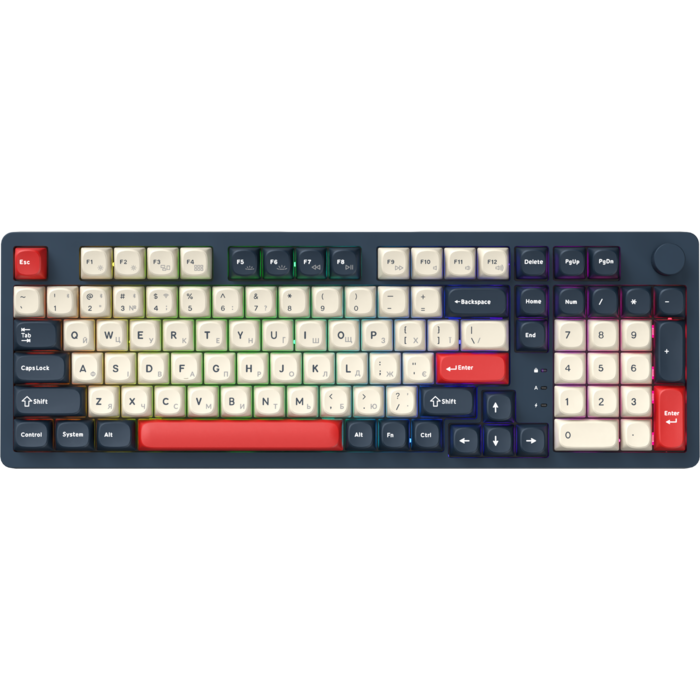 Бездротова механічна клавіатура GamePro Asgard Drakkar (MK305BL)