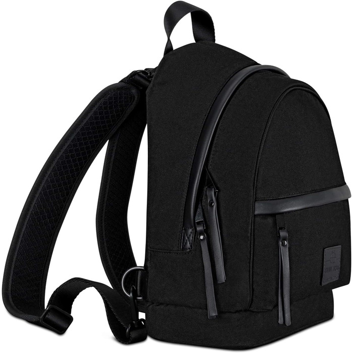 Рюкзак Johnny Urban Women Small - Elias - Сучасний жіночий рюкзак для відпочинку та роботи - Маленький денний рюкзак для жінок - Сумка-слінг 2-в-1 - Елегантний міський рюкзак чорний