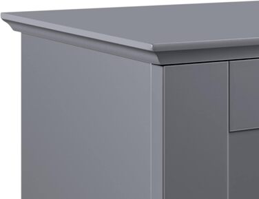 Настінний шкаф Yaheetech з однією дверцятами: для ванної, кухні, медичний, білий, 35x21x55 см