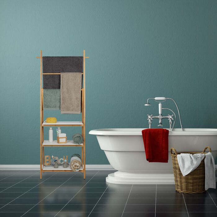 Поличка для рушників Relaxdays з бамбука