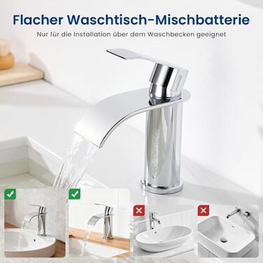 Змішувач для ванної CECIPA, нержавіюча сталь, хром, 86 мм, для мийки, у ванну кімнату