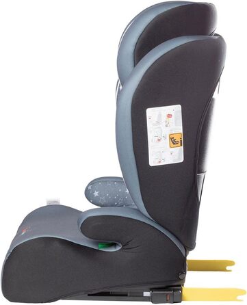 Автокрісло Disney для дівчаток 100-150 см з ISOFIX, Elsa, Anna, Olaf (фіолетове)