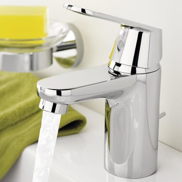 Змішувач для ванної кімнати GROHE Eurosmart Cosmopolitan, хром, 30 см, водозберігаючий, з витяжною штангою, 32830001