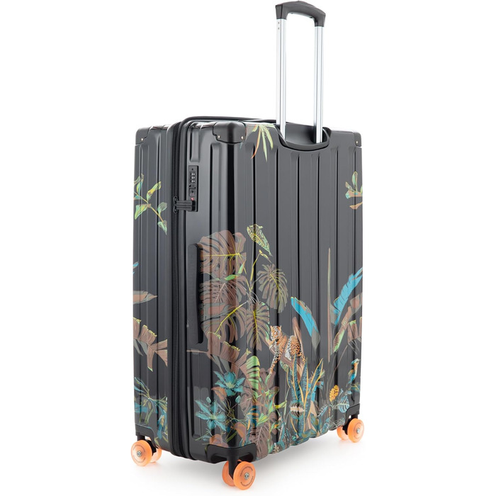 Набір валіз Hauptstadtkoffer Q-Damm (S & L) з TSA, Leopard, 78 см