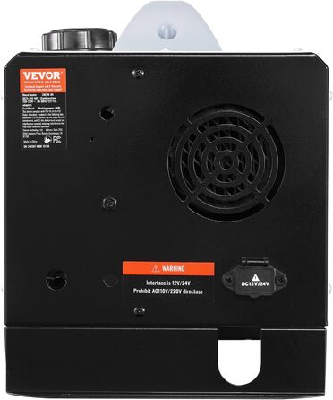 Електрична дизельна піч опалення VEVOR 12V 5-8kW з LCD-дисплеєм, пультом та Bluetooth. Горизонтальна модель.