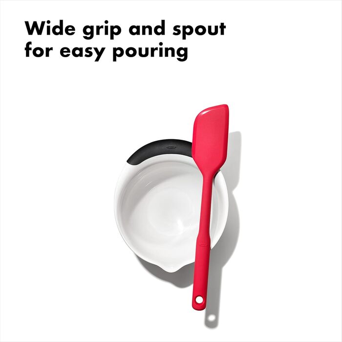 OXO Good Grips Миска для перемішування, 5 л, білий/чорний, з мірною шкалою 1,7 л