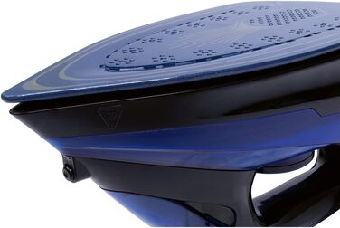 Праска з пароутворювачем Bomann DB 6038 CB, 2800 Вт, 7 функцій, LED-підсвітка ручки, підошва з 3D-кераміки, чорний/синій