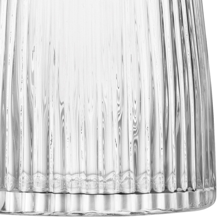Ваза LSA Pleat, скляна, висота 26 см