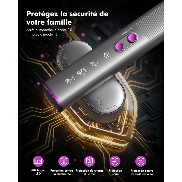 Портативний паровий випрямляч для одягу Stunden - 2 в 1 (праска + випрямляч), 1000 Вт, 110-240V, для подорожей та дому