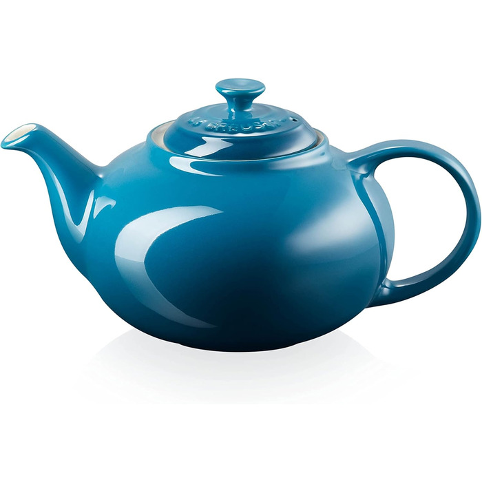 Чайник Le Creuset Klassische з кераміки, 1,3 л, для 3-4 чашок, Deep Teal