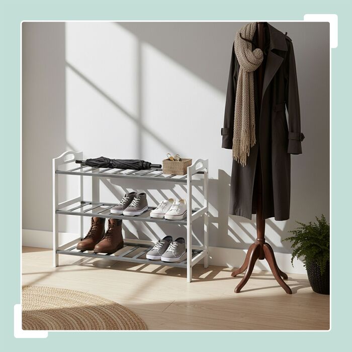 Стелаж для взуття Relaxdays з бамбука