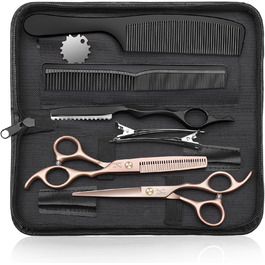 Набір перукарських ножиць JASON Professional - ножиці для стрижки та ножиці для нарощування волосся 6.5'