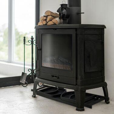 Відкидний металевий кошик для дров Relaxdays