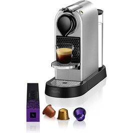 Кавомашина Nespresso Krups Citiz Silver YY4118FD – компактна та стильна
