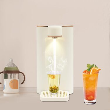 Електричний нагрівач води 3L миттєвого підігріву 2000W з 5 режимами температури та знімним баком, швидкий нагрів, захист від дітей