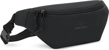 Поясна сумка для жінок і чоловіків - Riley - Сумка на пояс з гнучким ремінцем для фестивалю - Стильна нагрудна сумка через плече - водовідштовхувальна (чорна)