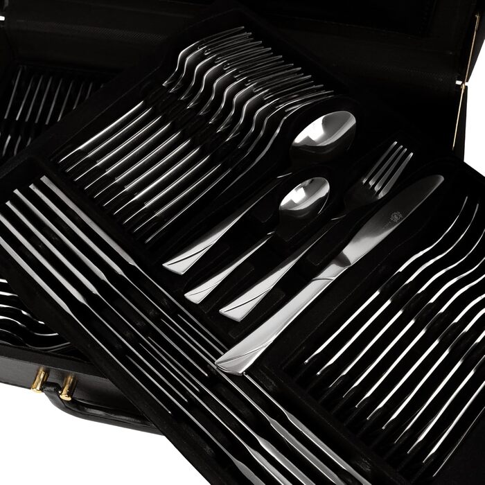 Набір столових приборів Karl Hausmann на 12 осіб (72 шт.) - нержавіюча сталь, придатний для миття в посудомийній машині
