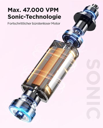 Електрична звукова зубна щітка для дорослих і дітей, 5 режимів чищення, 3 рівні інтенсивності, таймер, 8 насадок, кейс для подорожей, акумуляторна (Рожева, 1 шт.)