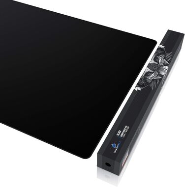 Килимок для миші Titanwolf XXXL 1500x800 мм - великий формат, гнучкий, з гумовою основою, чорний, для геймінгу, преміум якість