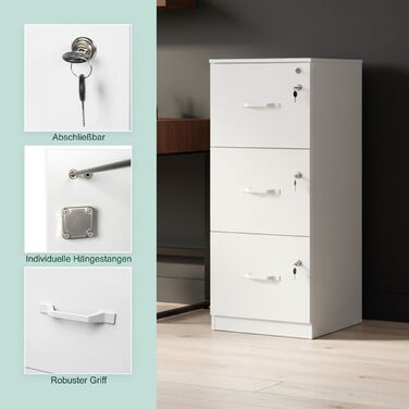 Шафа для документів з навісними папками Relaxdays