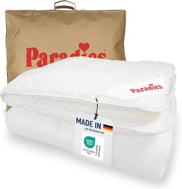 Ковдра PARADIES Prima Bio 135x200 см: кучерява та дихаюча, тепла зимова ковдра 155x220 см