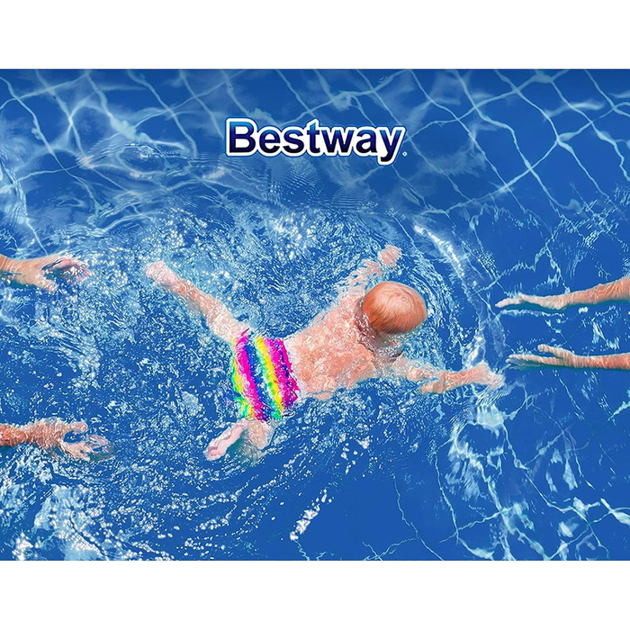 Дитячий надувний басейн Bestway Fill 'N Fun Динозаври, 244x46 см