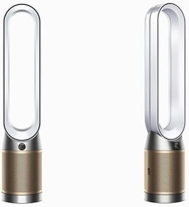 Повітряний Очисник та Вентилятор Dyson TP09 Purifier Cool™ з Формальдегідом, Золотий (40 Вт, HEPA H13, Wi-Fi, BT 4.0)