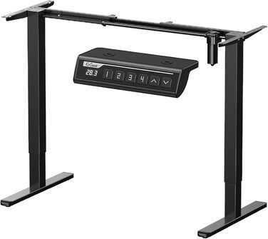 Рама для столу ErGear з регулюванням висоти, 4 пам'яті, чорна